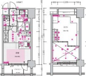 姫島駅 徒歩3分 2階の物件間取画像